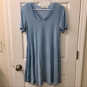Andree by Unit baby blue swing dress - small